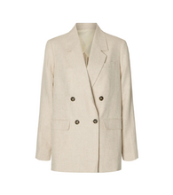 slwelin ida linnen blazer - selected