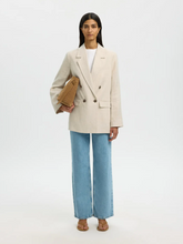 slwelin ida linnen blazer - selected