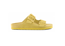 Suede sandaal yellow - colors of california