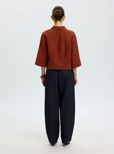 slfcleo regular 3/4 cropped shirt - Selected femme