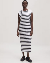 Liadan dress stripes