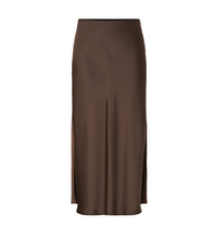 Yaspella skirt dark brown - YAS