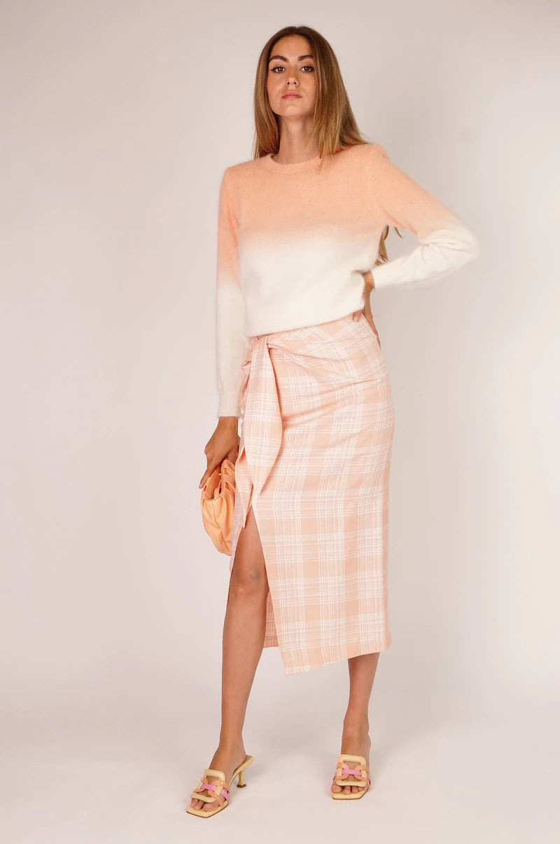 SOLEIL CARREAUX SKIRT - MARCH23